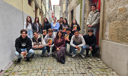 Visita à Ribeira do Porto: Entrevista a Escritora