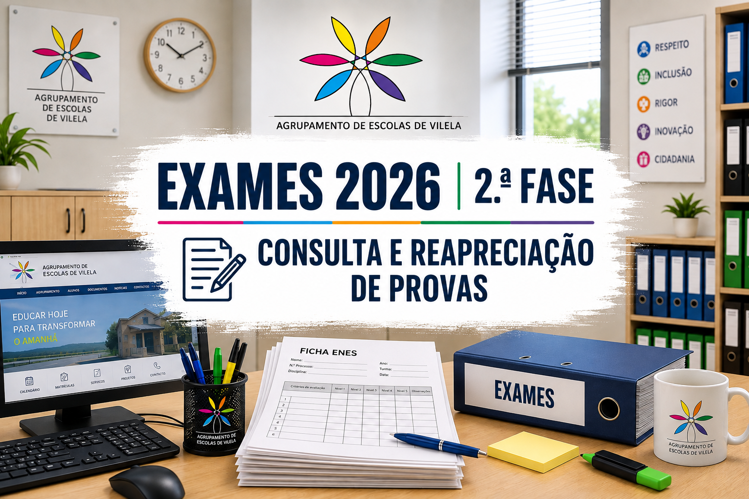 EXAMES 2026 | 2.ª FASE — CONSULTA E REAPRECIAÇÃO DE PROVAS